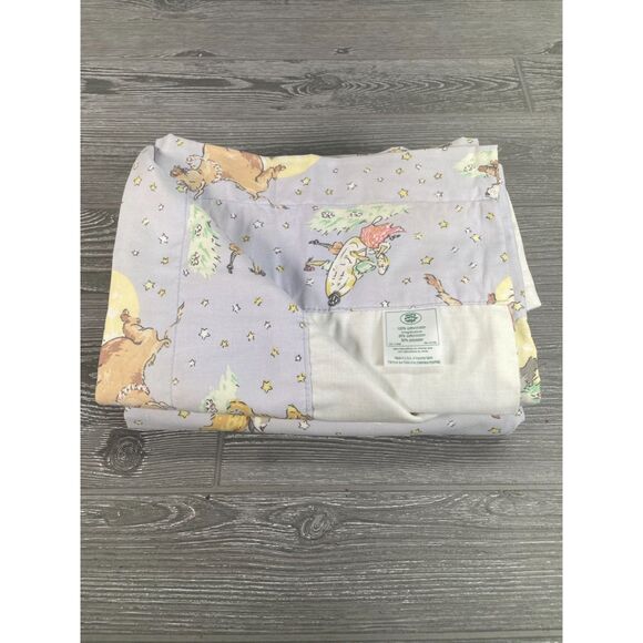 Laura Ashley Nursery Rhyme Curtain Valances Hey Diddle Cow Moon - Set of TWO! - Picture 2 of 12